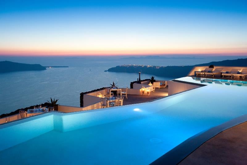 "Đảo thiên đường" : Santorini, Greece Greece-hotel