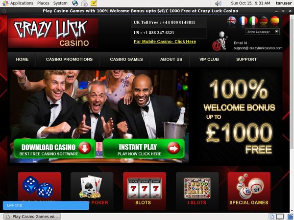 Crazyluckcasino Free Rolls Crazyluckcasino-Free-Rolls