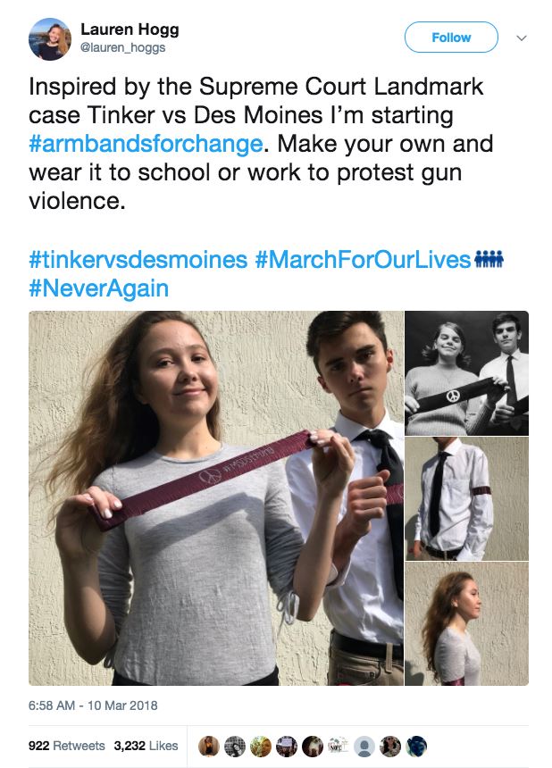 SPRING'S 3-12-2018 = Commifornia Civil War Coming?? & Marxist Wolves Circle the 2nd Amendment & Democrat's Youth'  Movement Goes Full Nazi - Child Activists Looking A Lot Like Hitler's Youth Program & HoggLaurenarmbands