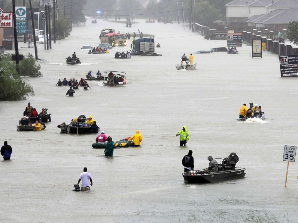Houston Officials Lied, People Died - Warnings Of Catastrophic Flooding From Harvey Were Labeled 'False' By Houston Mayor, Officials, And Media Hurricane-harvey-houston-street