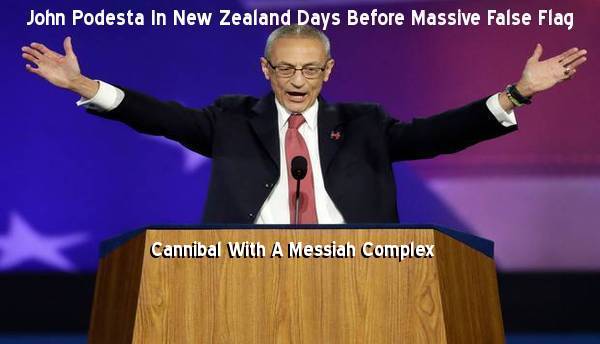 New Zealand Mass Shooting - Signs This Was A HUGE False Flag Podesta_in_nz