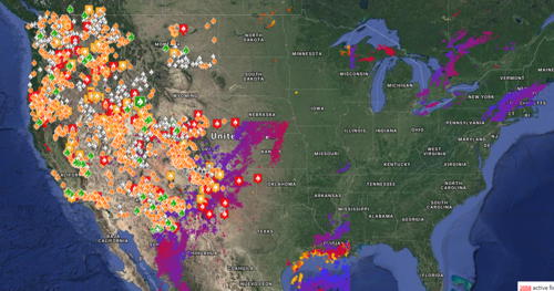 Laser Beams, California Fires and History of Environmental Weapons  Western_fires