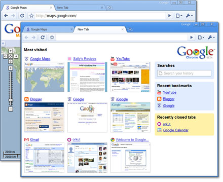 Google lanza Chrome, un navegador propio para competir con el Explorer de Microsoft Google-chrome-screenshot-1