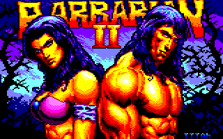 Mes refontes d'écrans-titres de jeux Amstrad CPC. Barbarian2_2020