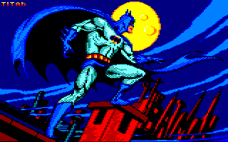 Mes refontes d'écrans-titres de jeux Amstrad CPC. Batman_2021