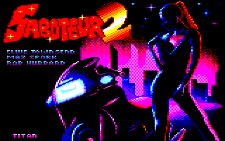 Mes refontes d'écrans-titres de jeux Amstrad CPC. Saboteur2_2021