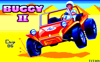 Mes refontes d'écrans-titres de jeux Amstrad CPC. Buggy2_2022