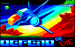 Mes refontes d'écrans-titres de jeux Amstrad CPC. DefendOrDie_2022