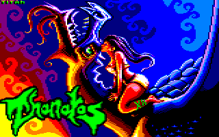 Mes refontes d'écrans-titres de jeux Amstrad CPC. Thanatos_2022