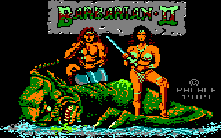 Mes refontes d'écrans-titres de jeux Amstrad CPC. Barbarian2_original