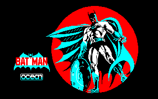 Mes refontes d'écrans-titres de jeux Amstrad CPC. Batman_original