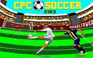 Mes refontes d'écrans-titres de jeux Amstrad CPC. CPCSoccer22_original
