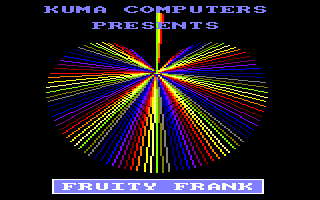 Mes refontes d'écrans-titres de jeux Amstrad CPC. FruityFrank_original