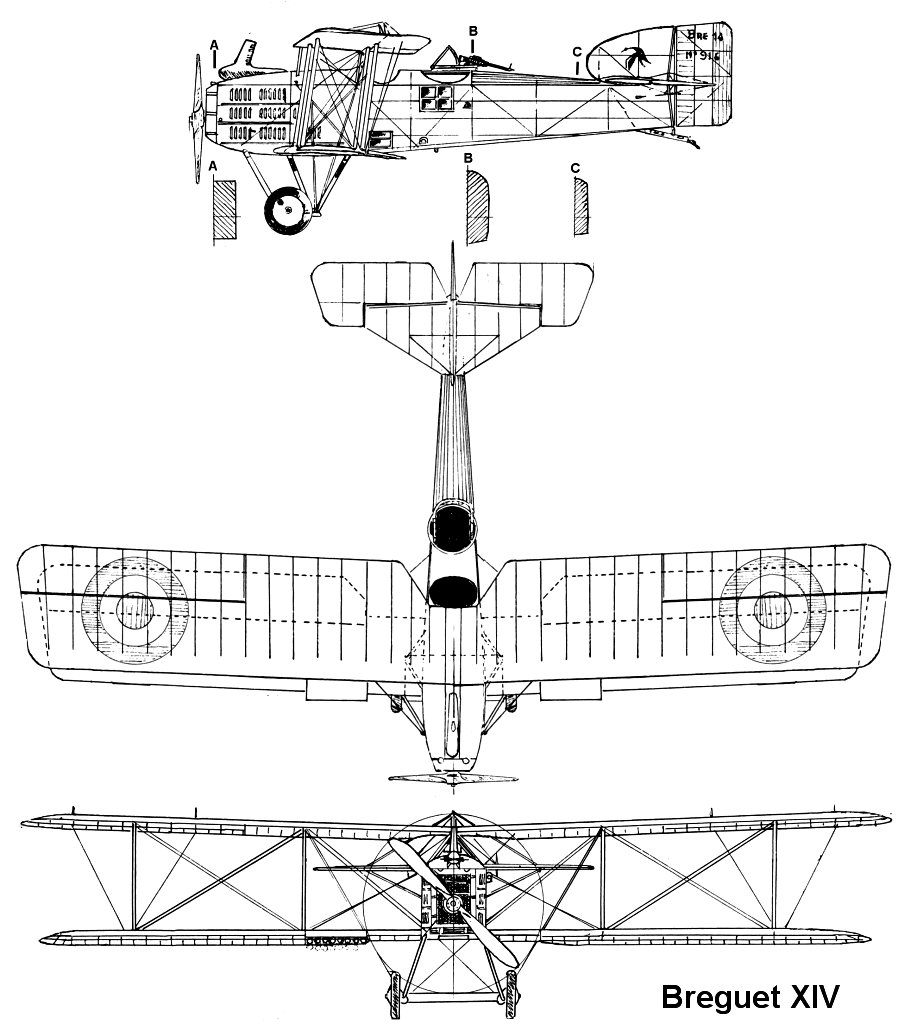 identifier l'aéroplane de Bécassine Br14_3v