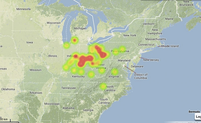 Dozens report seeing fireball in sky Thursday, Coming debris from Asteroid?  Ams1185-heat