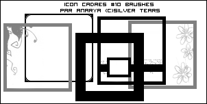 Brushes by Anarya Icon-cadres