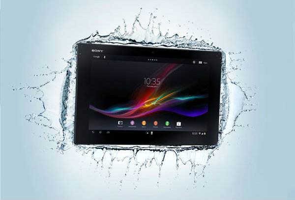 Sony Xperia Tablet Z, un modelo que, incluso, resiste el agua Sony-Xpria-Z-resistente-al-agua