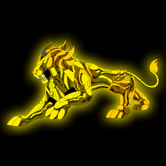 El mejor diseño de armadura enSAint seiya!! Lion