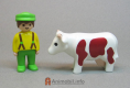 Playmobil dieren Th-123cowwhtbrn