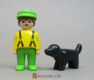 Playmobil dieren Th-123dogblk