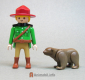 Playmobil dieren Th-bearbabybrn