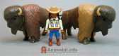 Playmobil dieren Th-buffalos