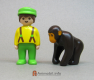 Playmobil dieren Th-chimpanzee123