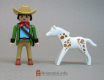 Playmobil dieren Th-coltwhtspots