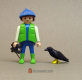 Playmobil dieren Th-crowyellow