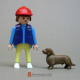 Playmobil dieren Th-dachshundbrn