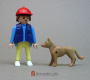 Playmobil dieren Th-dogbendytan