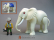 Playmobil dieren Th-elephantwht