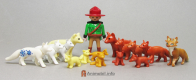 Playmobil dieren Th-foxes