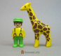 Playmobil dieren Th-giraffe123