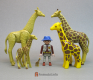 Playmobil dieren Th-giraffes