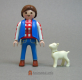 Playmobil dieren Th-goatkidwht