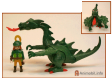 Playmobil dieren Th-greendragon