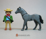 Playmobil dieren Th-horse2dkgreyleft