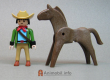 Playmobil dieren Th-horsebrn