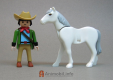 Playmobil dieren Th-horsenewwht