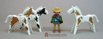 Playmobil dieren Th-horsesspottedwest