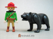 Playmobil dieren Th-kodiakblk