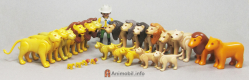 Playmobil dieren Th-lions