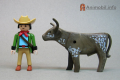 Playmobil dieren Th-longhornbulldkbrnspots