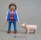 Playmobil dieren Th-piglet