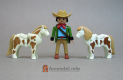 Playmobil dieren Th-ponywhtbrnspotsltdk