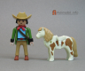 Playmobil dieren Th-ponywhtspotsbrnlt