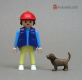 Playmobil dieren Th-puppydkbrn