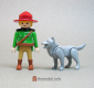 Playmobil dieren Th-wolfopen