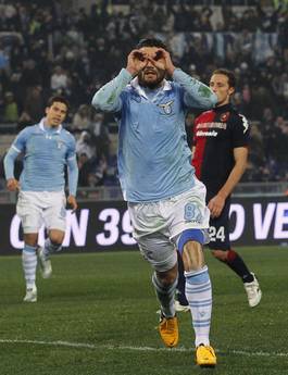 Lazio batte Cagliari 2-1 390cd8254f2a4488e83296289d831acf